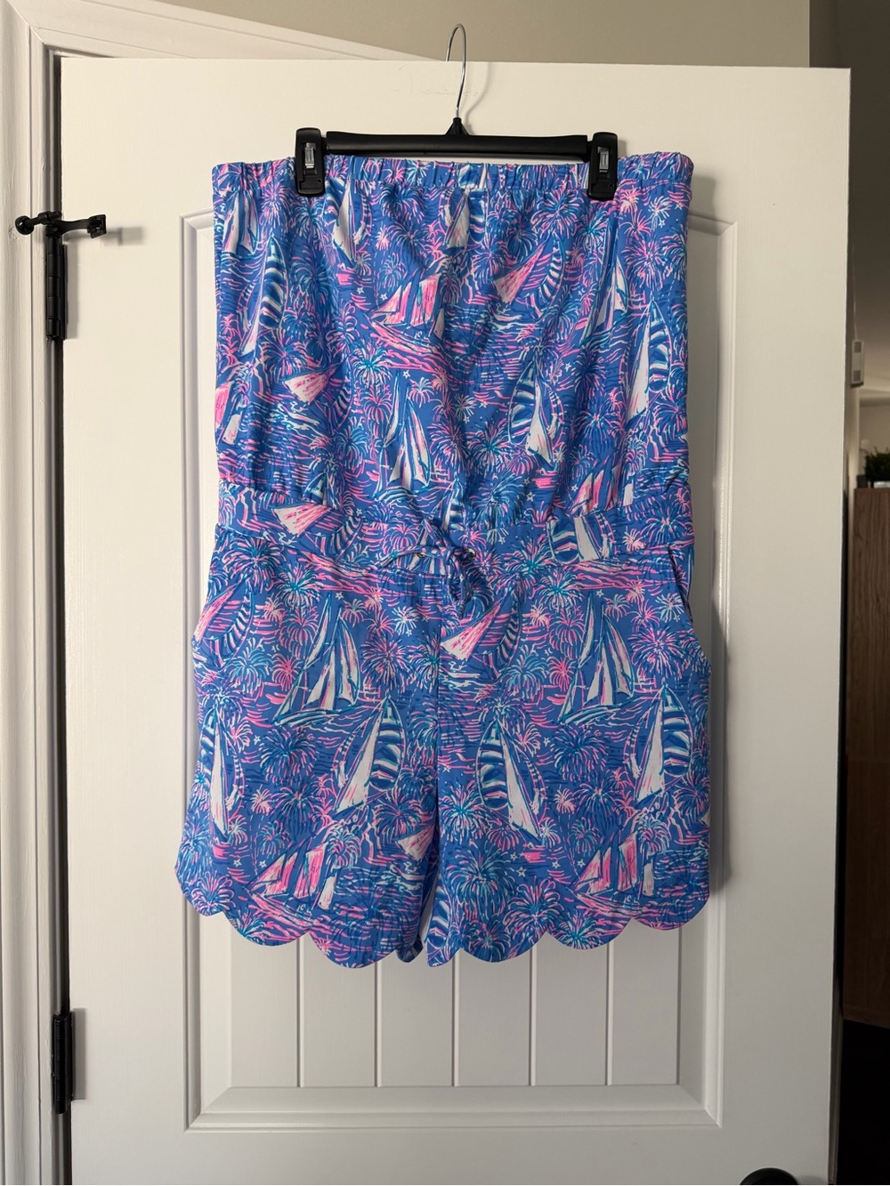NWT Lilly Pulitzer Jace strapless romper in size XL - $138 original retail